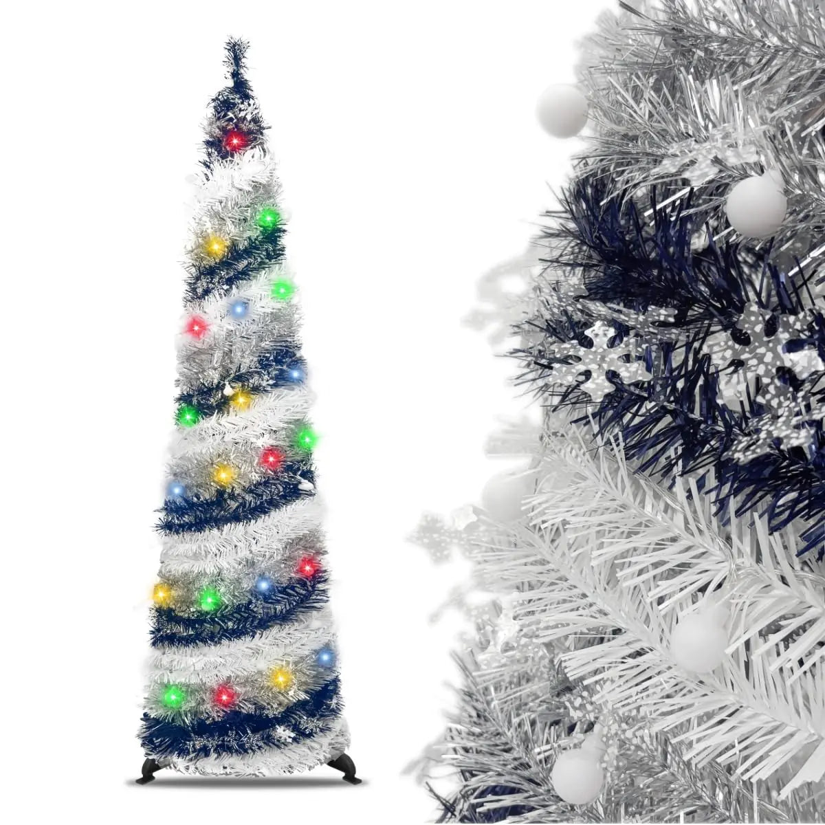 Tinsel Christmas Tree