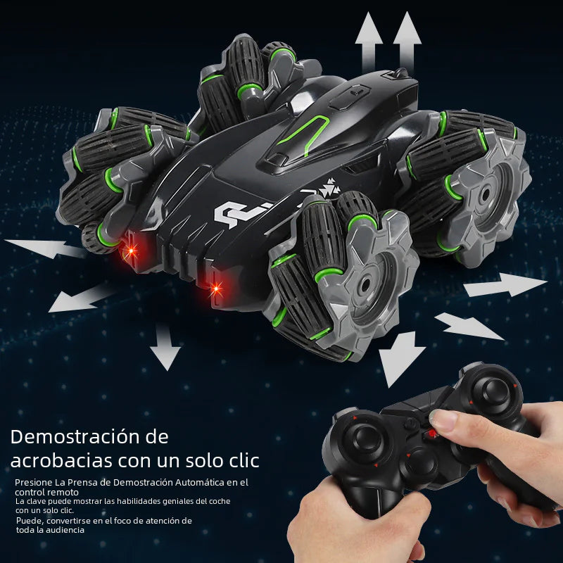 Remote Control Stunt Car with Cool Lights and High Speed