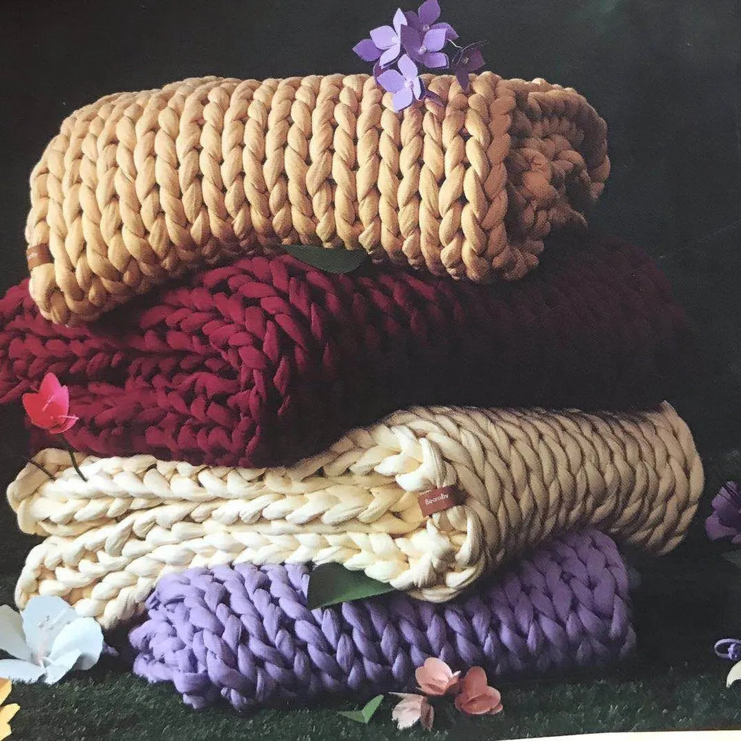 Hand-Woven Weighted Blanket