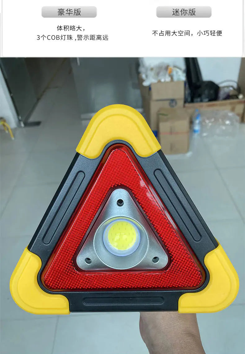 LED Triangular Warning Light