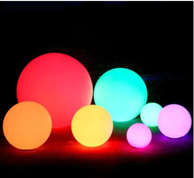 Waterproof Garden Ball Lights For Outdoor