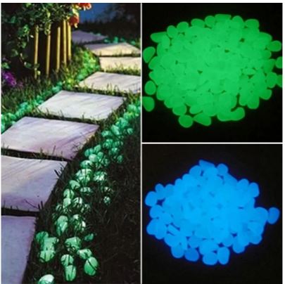 Glow in the Dark Garden Pebbles