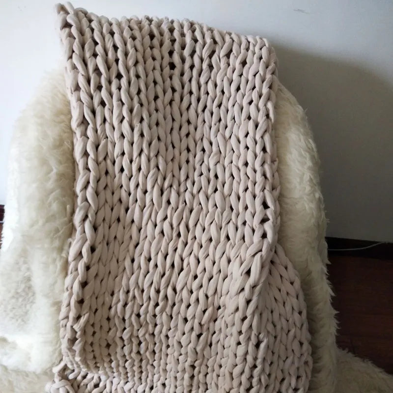 Hand-Woven Weighted Blanket