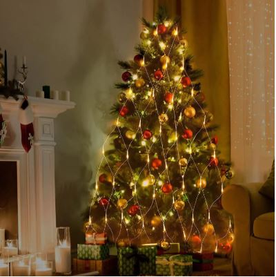 Net Mesh Solar Fairy Lights