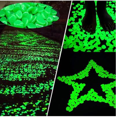 Glow in the Dark Garden Pebbles
