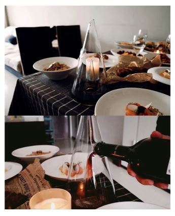 Transparent Wine Decanter