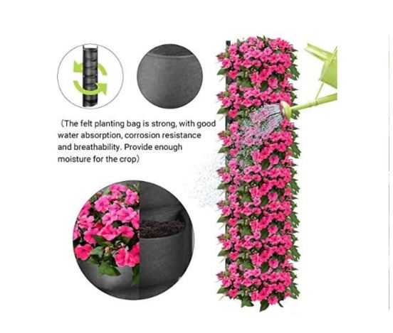 Vertical Hanging Garden Flower Pots