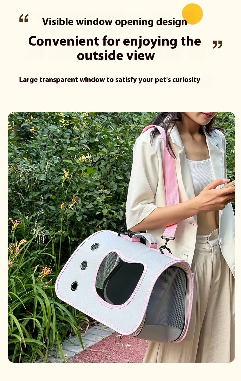 Pet Crossbody Carrier Bag