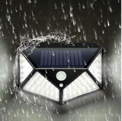 Outdoor Wall Solar Lamp PIR Motion Sensor