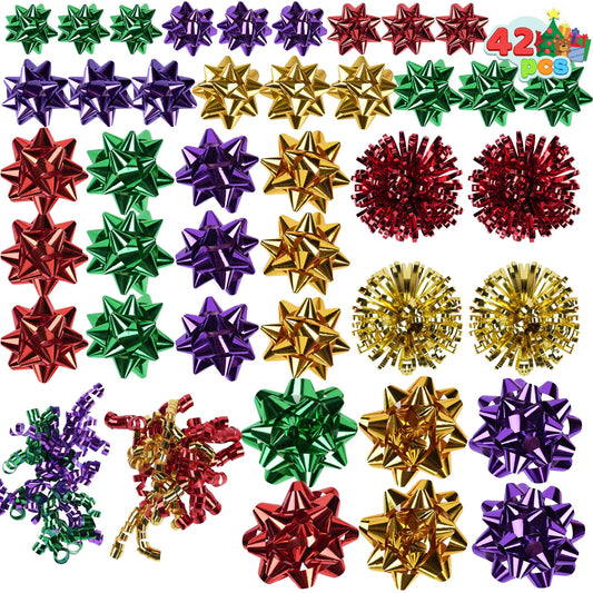 Adhesive Christmas Bows