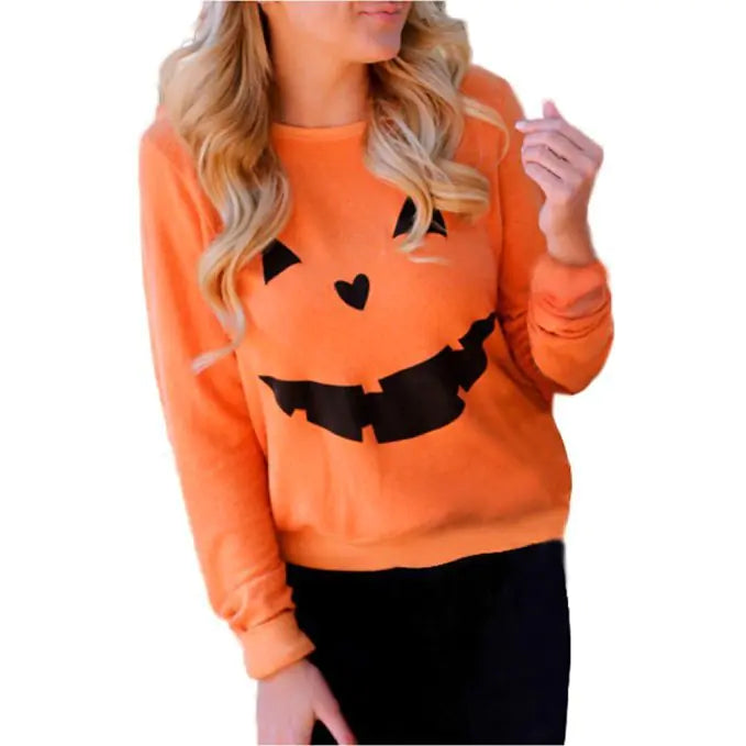Halloween Pumpkin Sweatshirt