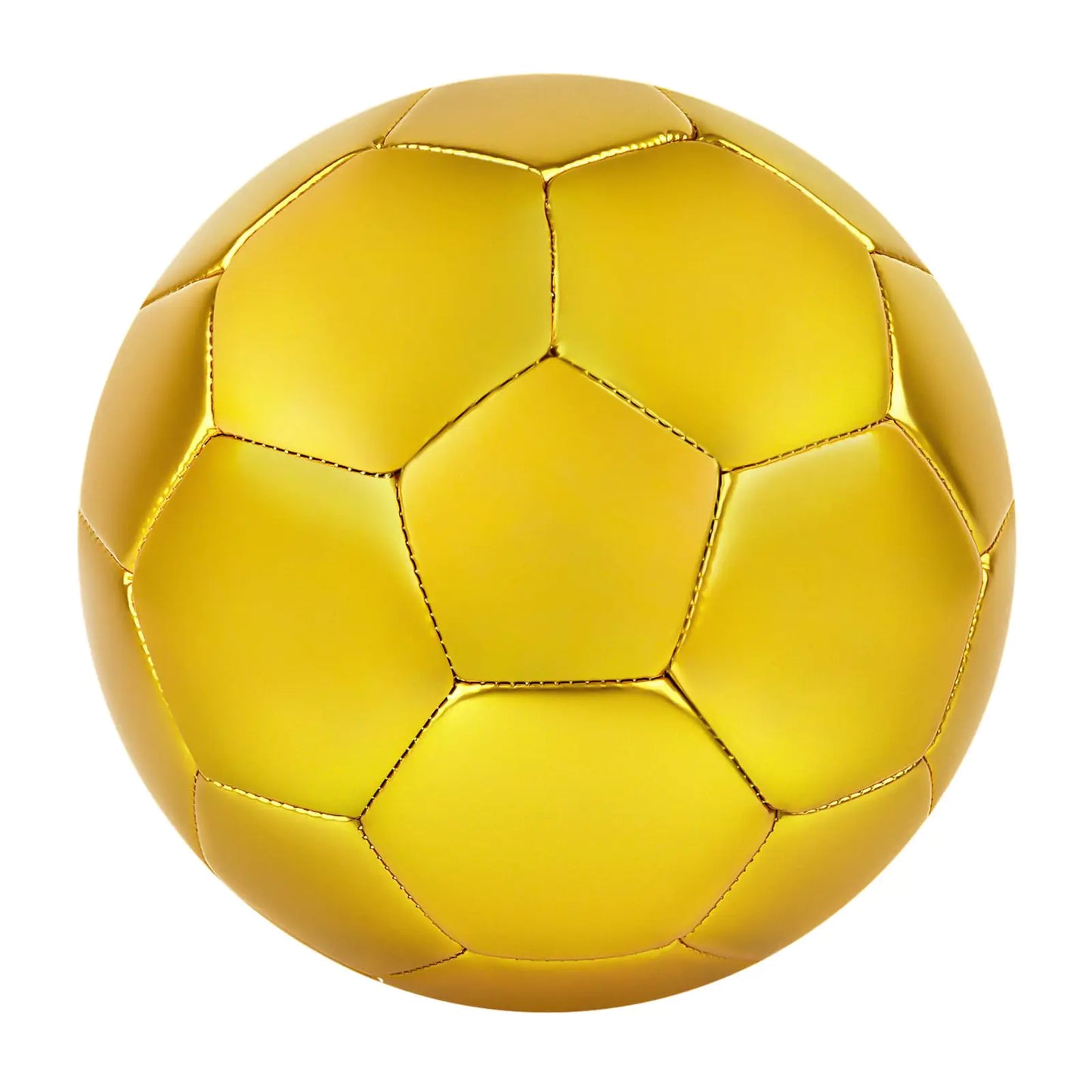 Gold Color Soccer Ball