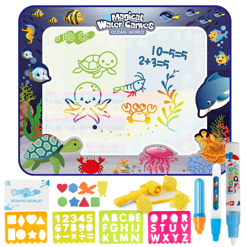 Giant Water Drawing Mat for Kids - Magic Art Toy