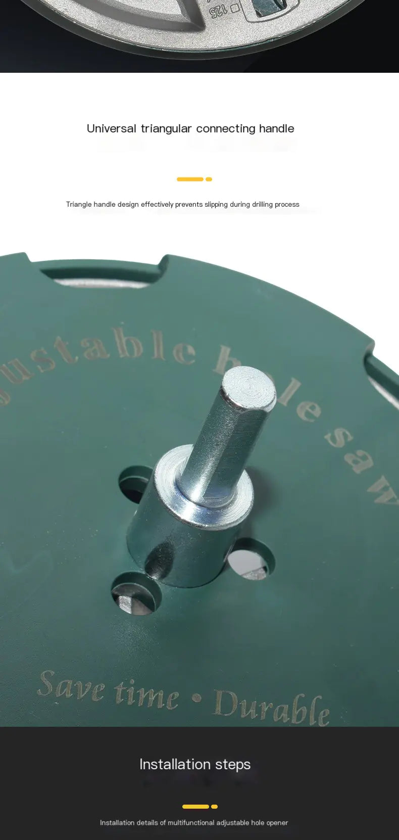 Adjustable Wood Hole Saw