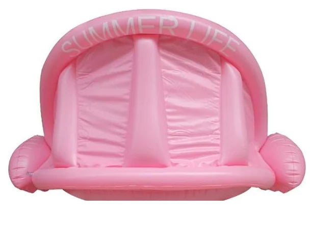 Baby Swimming Ring with Flamingo Car Shade Seat