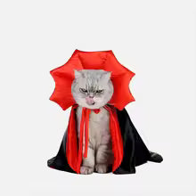 Halloween Pet Costumes Vampire Cloak For Small Dog Cat Kitten Puppy