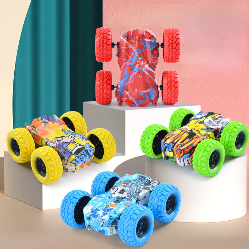 Double-sided Off-road Vehicle Simulation Toy for Kids