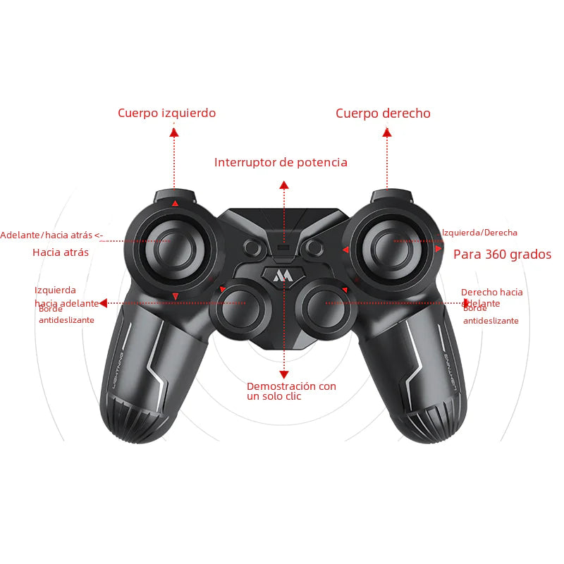 Remote Control Stunt Car with Cool Lights and High Speed