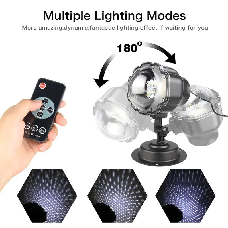 Mini Snow Projector Light for Lawn