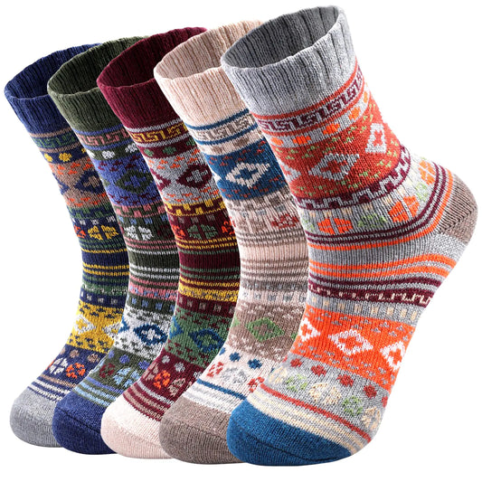 5 Pairs Wool Socks