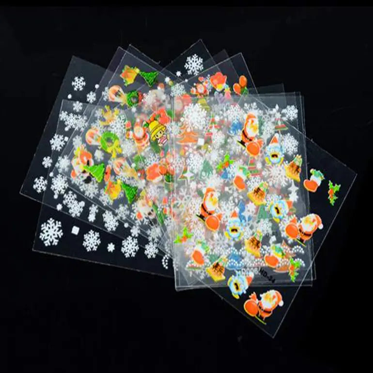3D Nail Stickers for Halloween and Christmas Decor