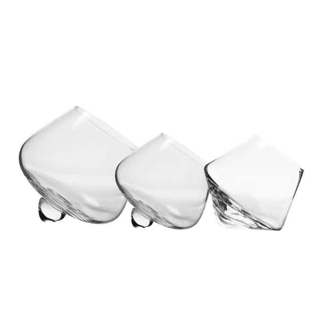 Crystal Rocking Whiskey Glass