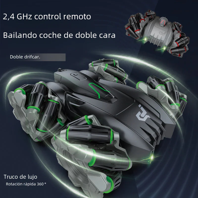 Remote Control Stunt Car with Cool Lights and High Speed