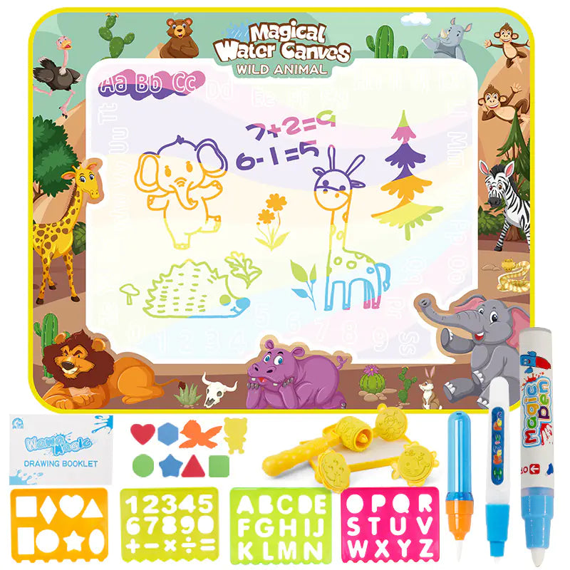 Giant Water Drawing Mat for Kids - Magic Art Toy