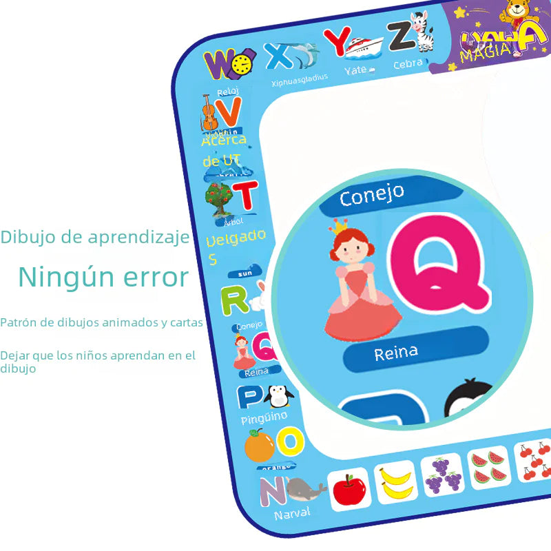 Giant Water Drawing Mat for Kids - Magic Art Toy